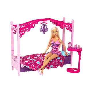 Барби(Barbie) и набор Гламурная спальня