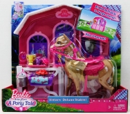 BARBIE. Игровой набор Конюшня и лошадь