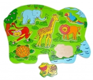 Пазлы в виде Слоника (Кролика)