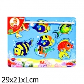 Детская фруктовая рыбалка 6 фруктов