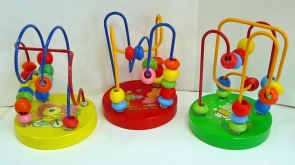 Деревянный лабиринт Малый круглое основание 2013