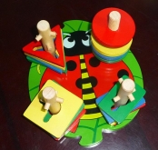 Формы на палочках Божья Коровка 16 фигур