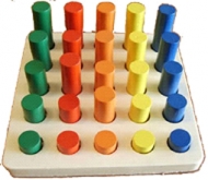 Доска с цилиндрами
