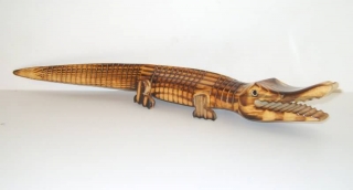 Деревянная игрушка Крокодил