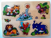 Музыкальные пазлы В зоопарке 8017