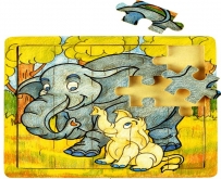 Пазлы Слоники