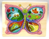 Пазл Бабочка