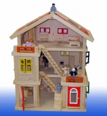 Кукольный домик 8800  75см*57см*43см