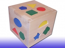 Ящик с фигурами большой