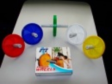 Ролик гимнастический с одним колесом