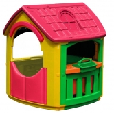 Детский пластиковый домик "Мастерская" Marian Plast 664