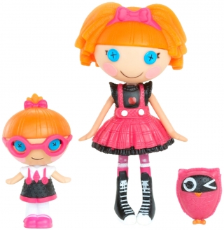 Кукла Mini Lalaloopsy "Сестры" Bea Spells-a-lot, Specs Reads-a-lot