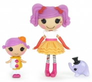 Кукла Mini Lalaloopsy "Сестры" Peanut Big Top, Squirt, Lip Top.