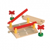 Брио Железнодорожный переезд с шлагбаумом