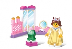 Конструктор Sluban Принцесса с зеркалами Розовая мечта 