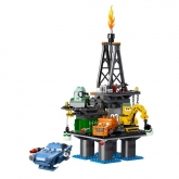 Лего 9486 Тачки 2 Операция Нефтяная вышка