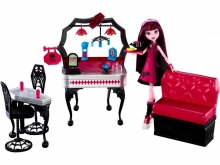 Игровой набор Ресторан Дракулауры  Monster High Die Ner and Draculaura Playset