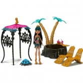 Игровой набор "Оазис в пустыне"  и кукла Клео Де Нил, 13 желаний