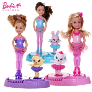 Кукла Барби (Barbie) Балерина Челси с домашними питомцами в ассорт.
