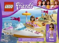 Lego friends 3937 Быстроходный катер Оливии