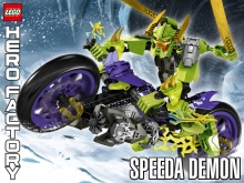 Lego Hero Factory 6231 Демон Байкер (speeda demon)