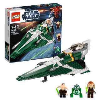 Лего Star Wars 9498 Звездный истребитель джедая Саези Тиина