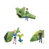 Ben10 37960 Бен 10 Мини-корабль с фигуркой 10см в асс.