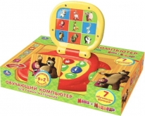 Обучающий компьютер Умка Маша и Медведь 1386Е