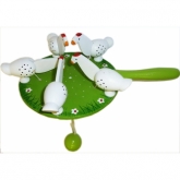 Цыплята на лугу 8022