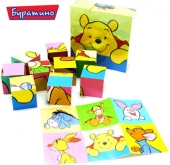 Детские деревянные кубики герои  Диснея