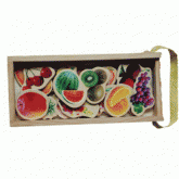 Деревянная игра с магнитами Фруктовый сад