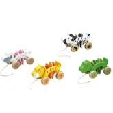 Деревянная каталка-грохоталка 8221