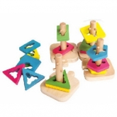 Доска с формами геометрические фигуры 8233