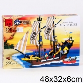 Конструктор Brick 307 Пиратский корабль