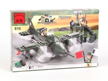Конструктор Brick 810 Военный самолет