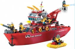 Конструктор Brick 909 Береговая пожарная охрана