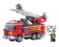 Конструктор Brick 904 Пожарная машина с командой