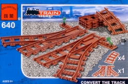 Конструктор Brick 640 Железная дорога