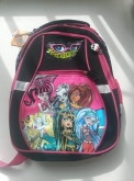 Рюкзак (ранец) для девочек Monster high 1247